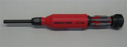 Circuit-Test CT-1100 15-in-1 Multi-Bit Security Screwdriver Tamperproof Version #1: Security Star, Security Hex, Bi Pin