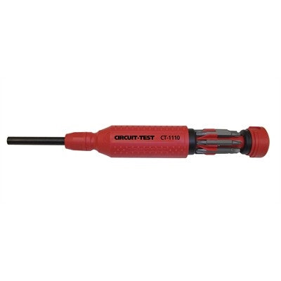 Circuit-Test CT-1110 15-in-1 Multi-Bit Security Screwdriver, Tamperproof Version #2: Triwing, Torq-Set, Torx-Plus