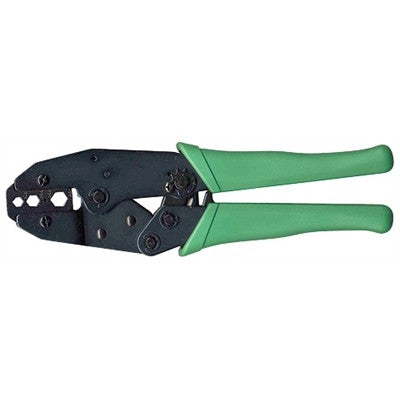 Circuit-Test CT-411 RF Coaxial Hex Ratchet Crimp Tool, for RG58, RG59, RG62, RG6 Cable (0.068", 0.213", 0.256", 0.324")