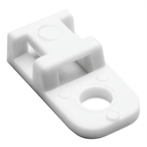 Hellermann Tyton CTAM110C2 Cable Tie Mount for T50 Ties, White 100/Pack