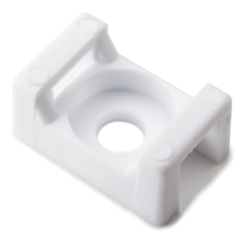 Hellermann Tyton CTM010C2 Cable Tie Anchor Mount, White 100/Pack