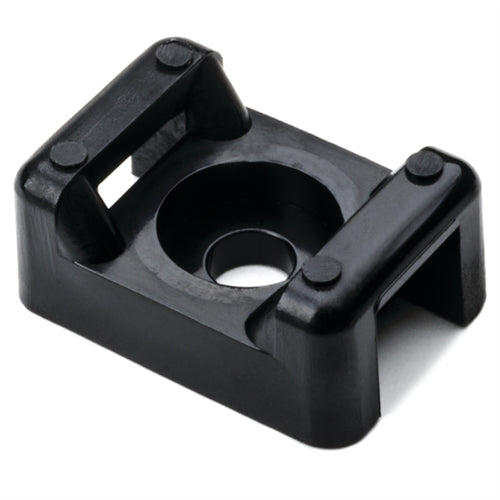 Hellermann Tyton CTM20C2 Cable Tie Anchor Mount (#8 Screw), Black 100/Pack (for Cable Tie Series : T18-T120)