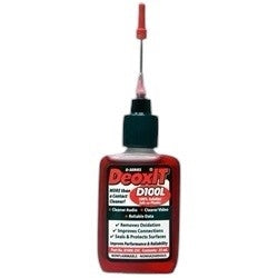 Caig D100L-25C DeoxIT D-Series Contact Cleaner, Needle Dispenser, 100% Solution, 25mL