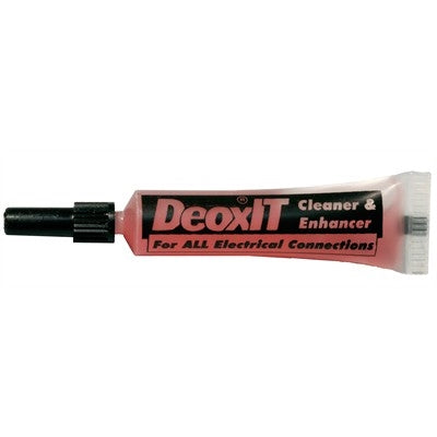 Caig D100L-2C DeoxIT Contact Cleaner, D-Series 100% - Red Liquid, 2mL Tube