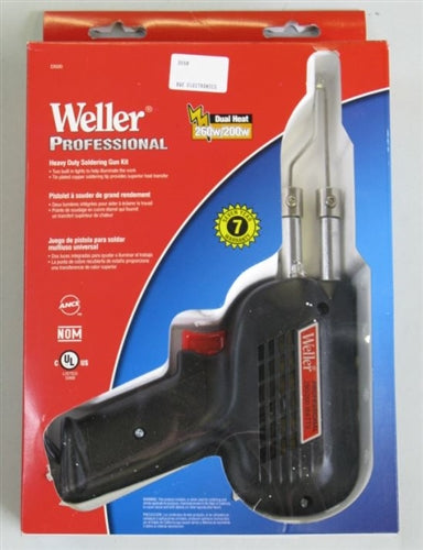 Weller D550 Professional Soldering Gun, Dual-Watt 200W/260W 120V **Intermittent Duty Cycle 1 Min On / 4 Min Off**