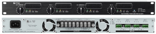 TOA DA-250FH CU Digital Multi-Channel Amplifier (250W x 4 Channels, 70V)