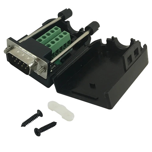 Phantom Cables DB9M-SD DB9 Male Screw Down Field Termination Connector Kit