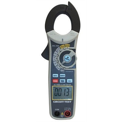 Circuit-Test DCL-620 Clamp Meter AC, True RMS, Autoranging