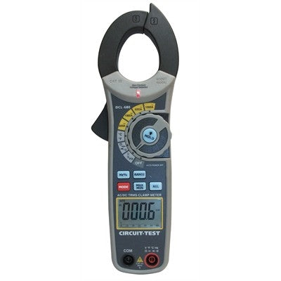 Circuit-Test DCL-680 Clamp Meter AC/DC, True RMS, Autoranging