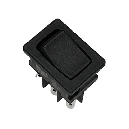 C&K DM61J12S205Q Miniature Rocker Switch DPDT On-On, 10A@125VAC / 5A@250VAC / 10A@30VDC, Solder Terminals