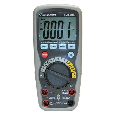 Circuit-Test DMR-6700 Industrial Multimeter, True RMS, 4000 Count, Cat IV