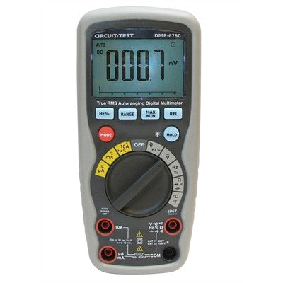 Circuit-Test DMR-6780 Industrial Multimeter, True RMS, 6000 Count, Cat IV