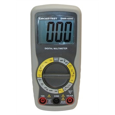 Circuit-Test DMR-6000 Basic Multimeter, Compact, Manual Ranging