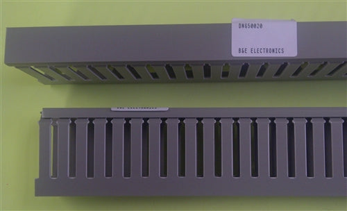 Wieland Wire Finger Duct 2 Meter Gray with Cover (3/4" x 2") DNG50020 Mfr# 34.286.5020.0