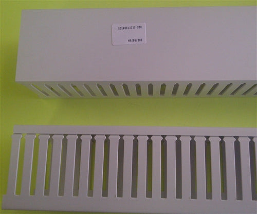 Wieland Wire Finger Duct 2 Meter White with Cover (3" x 3") DNG75075W Mfr# 34.286.7575.2