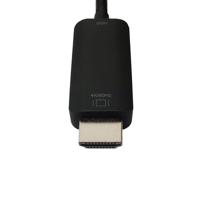 Phantom Cables DP-HD100-06 Display Port 1.2 Male to HDMI Male Cable, 4k@60Hz, HDR, Cec, HDCP2.2, 32AWG Black, 6ft