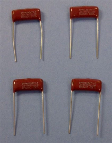 CDE DPPM10D47K .0047uF 4.7nF 1000V Polyester Film / Mylar Capacitor Mfr# DPPM10D47K-F