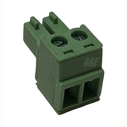 Adamtech EBK-02-B 3.81mm 2 Position Euro Plug / Terminal Block