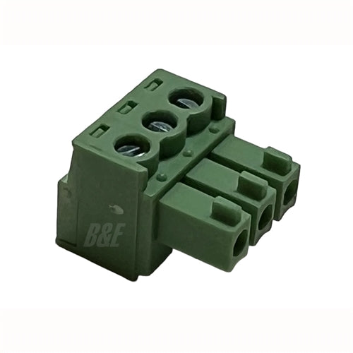 Adamtech EBK-03-B 3.81mm 3 Position Euro Plug / Terminal Block