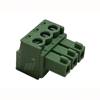 Adamtech EBK-03-B 3.81mm 3 Position Euro Plug / Terminal Block