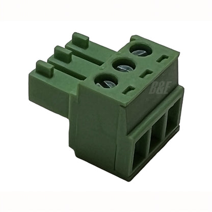 Adamtech EBK-03-B 3.81mm 3 Position Euro Plug / Terminal Block