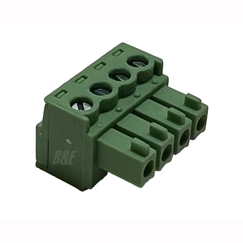 Adamtech EBK-04-B 3.81mm 4 Position Euro Plug / Terminal Block