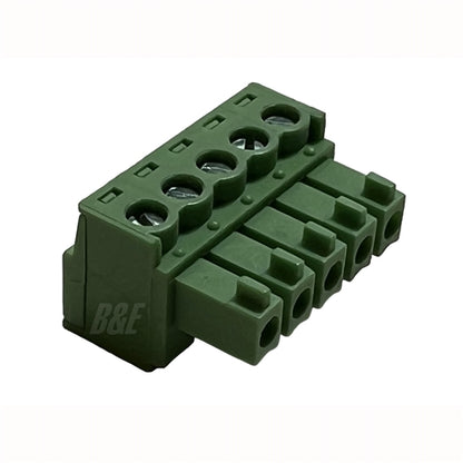 Adamtech EBK-05-B 3.81mm 5 Position Euro Plug / Terminal Block