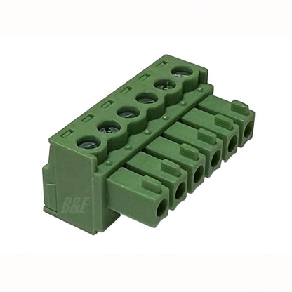 Adamtech EBK-06-B 3.81mm 6 Position Euro Plug / Terminal Block