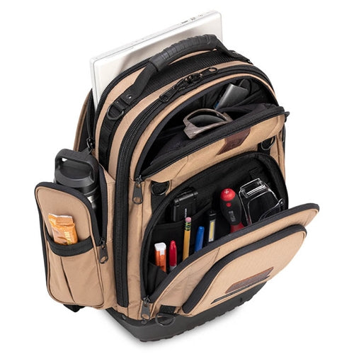 VETO PRO PAC EDC PAC LCB DESERT TAN BACKPACK TOOL BAG       (H:19.5" W:16" D:10") VPP10870