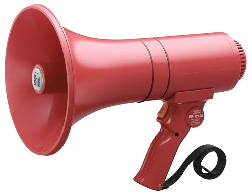 TOA ER-1215S Hand Grip Type Megaphone with Siren 15 Watt