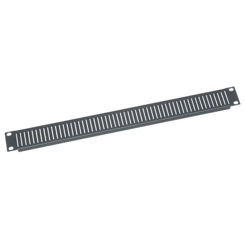 Middle Atlantic EVT1 1U Rack Vent Panel, Steel with 17% Open Area