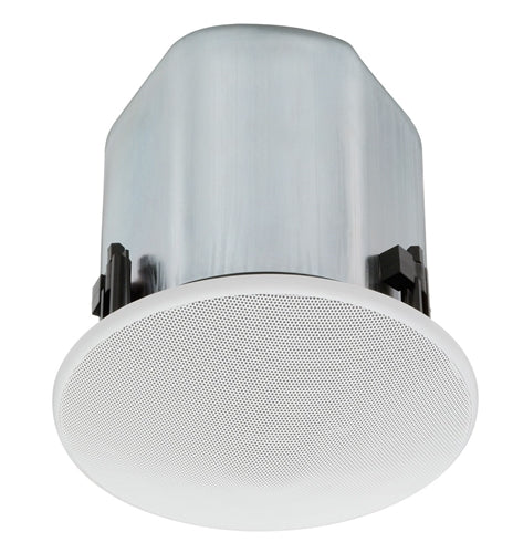 TOA F-122C 30W 12cm Wide Dispersion Ceiling Speaker, 8/16 Ohm or 25/70V Selectable Taps In-Front