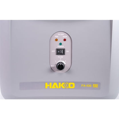 Hakko FA430-16 Bench Top Smoke and Fume Extraction System Without Duct & Hood Kit