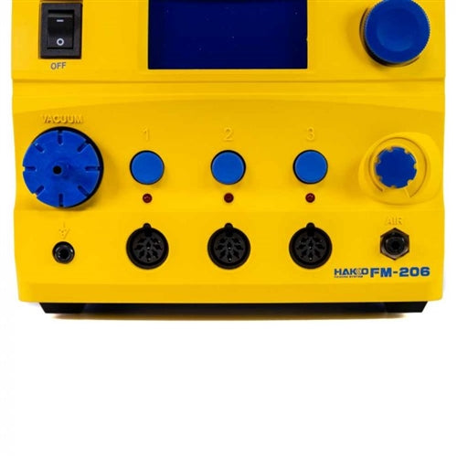 Hakko FM206-55 3-Port Rework Station 410W, Includes FM-206, B2419 & B2756