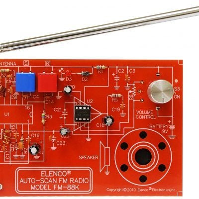 Elenco FM88K Autoscan FM Radio Kit