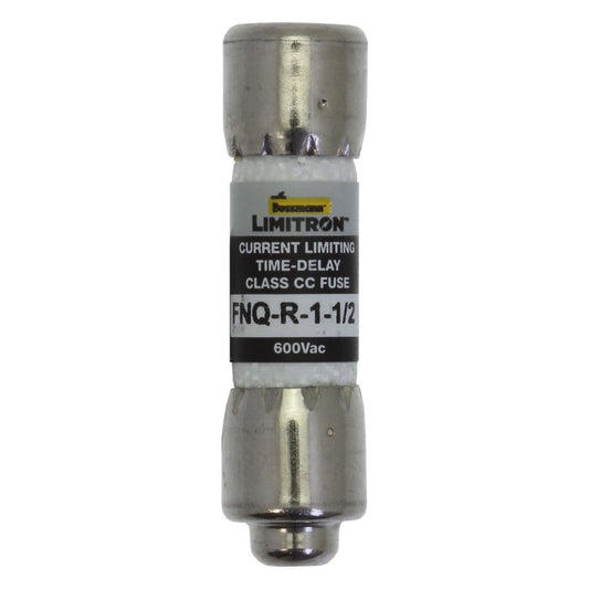 Bussmann FNQ-R-1-1/2 Fuse 1.5 Amp 600VAC Slow Blow Class CC Rejection-Type Fiber-Tube (13/32" x 1-1/2") 1.5A 1.5AMP