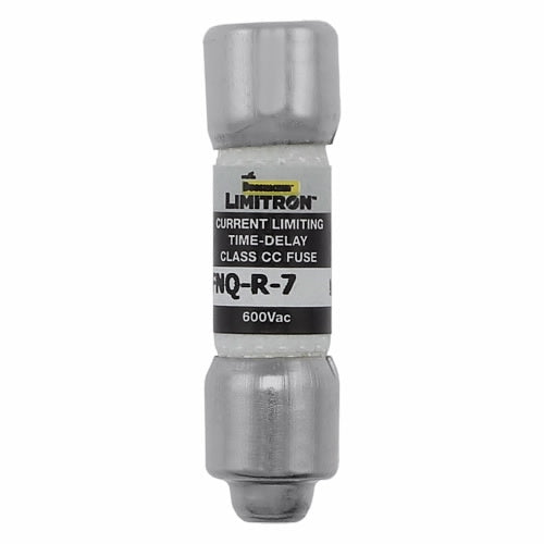 Bussmann FNQ-R-7 Fuse 7 Amp 600VAC Slow Blow Class CC Rejection-Type Fiber-Tube (13/32" x 1-1/2") 7A 7AMP