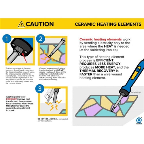 Hakko FX-601-02/P Dial Temperature Soldering Iron 67W 540C