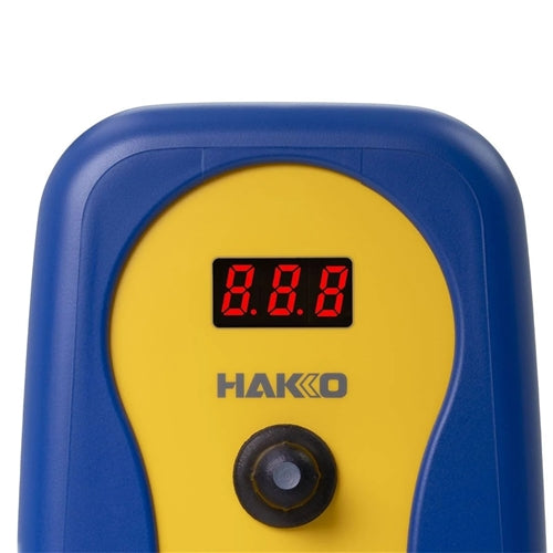 Hakko FX888DX-010BY Digital Soldering Station Blue/Yellow, Includes T18-D16 Tip, Tip Cleaning Sponge & Wire