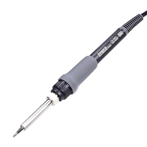 Hakko FX888DX-010SV Digital Soldering Station Titanium Silver, Includes T18-D16 Tip, Tip Cleaning Sponge & Wire