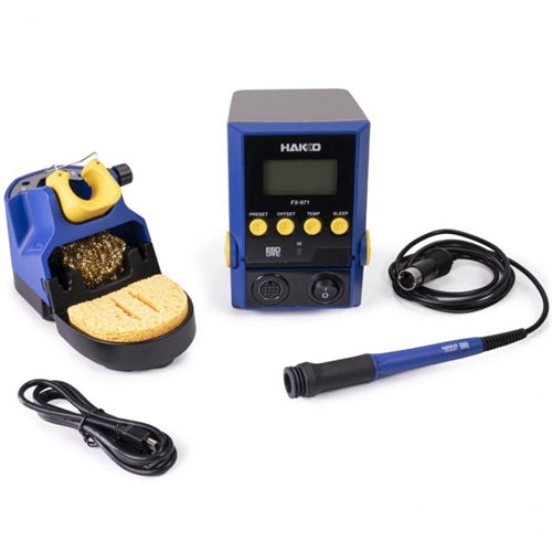 Hakko FX-971 Bench Top Soldering Station, 100W 50C-450C, 5 Temperature Presets