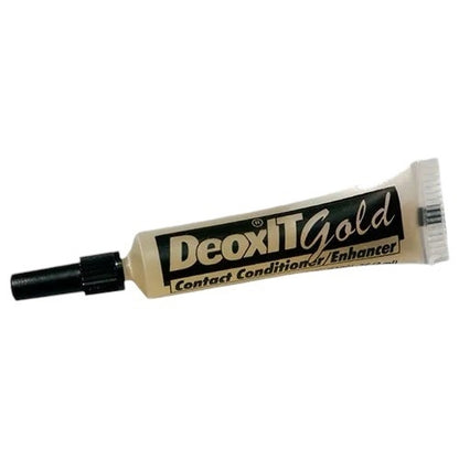 Caig G100L-2C DeoxIT Gold Contact Cleaner / Conditioner, 2mL Squeeze Tube