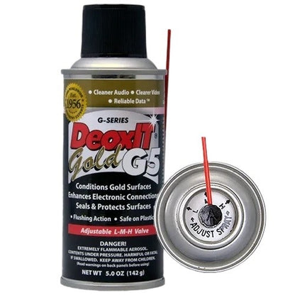 Caig G5S-6 DeoxIT Gold G5 Contact Cleaner / Conditioner 142g Aerosol Spray