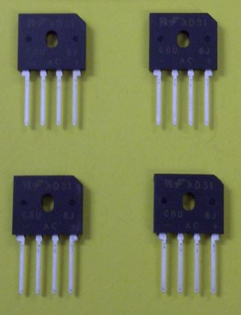 Semi GBU6J Bridge Rectifier 6A 600V