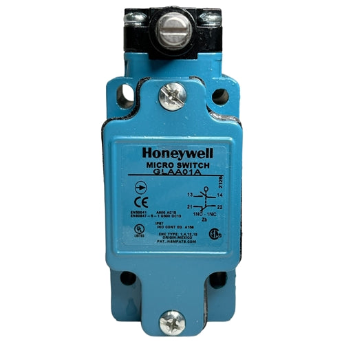 Honeywell GLAA01A Global Limit Switch SPDT, Snap Action, 6A/120VAC 3A/240VAC, 1NC/1NO, Micro Switch
