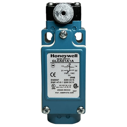 Honeywell GLCA01A1A Global Limit Switch SPDT, Snap Action, Side Rotary, 6A/125VAC 3A/240VAC, 1NC/1NO, Micro Switch