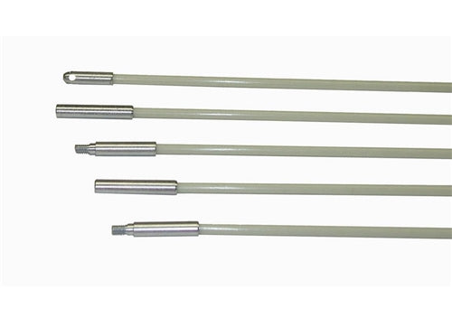 BES GLF407 Glowfish Wire Pulling Kit, 5 x 6' Glow-In-The-Dark Rods, 5/32" Diameter, 30 Feet, with Accessories & Case