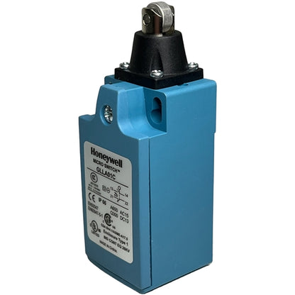 Honeywell GLLA01C Global Limit Switch SPDT, Snap Action, Top Roller Plunger, 6A/120VAC 3A/240VAC 1NC/1NO Micro Switch