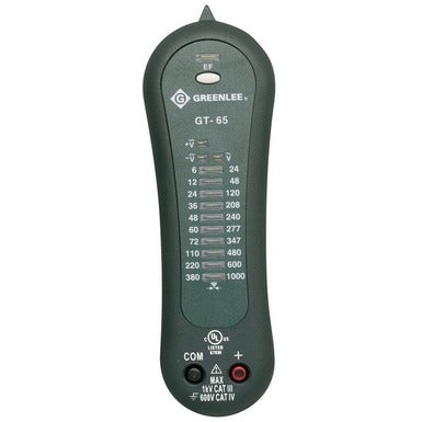 Greenlee GT-65 Non-Contact AC/DC Voltage Tester, 19-1000VAC, 5-1000VDC
