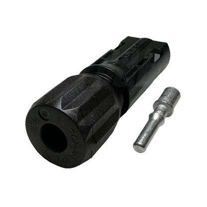 Amphenol H4CMC6DM Helios H4 Male Solar Connector 10AWG Cable Gland Machined